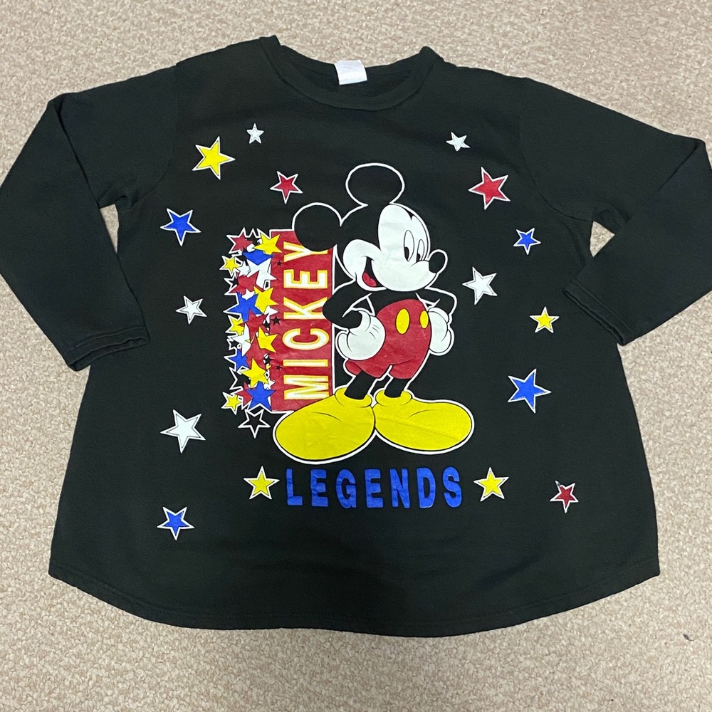 Disney Mickey Unlimited women’s long sleeve sweatshirt size medium